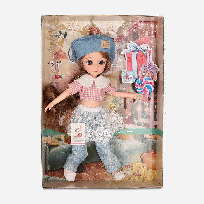 Doll Toy Set For Girls With Accessories