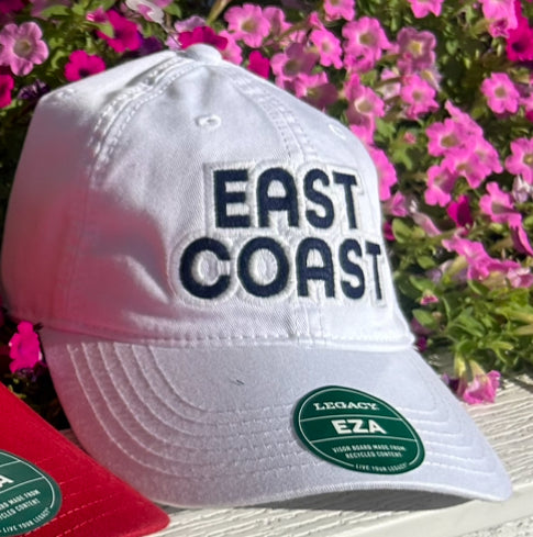 East Coast hat white (Stone Harbor est Avalon on side)