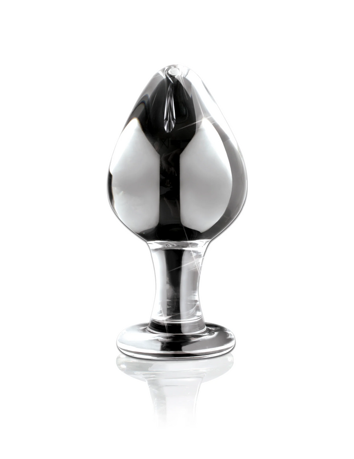 Flat Bottom Glass Butt Plug