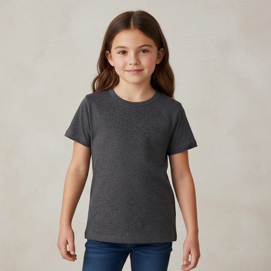 Girls Teens Basic-T-Shirt