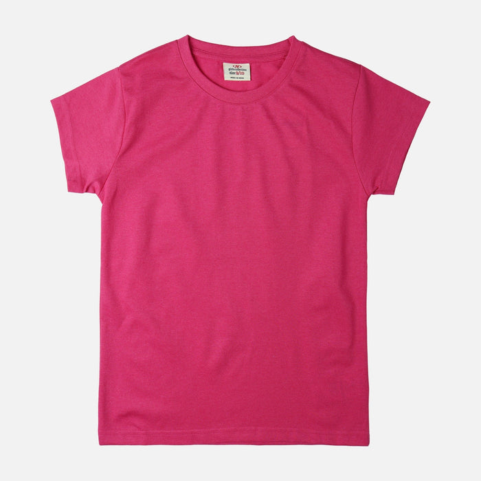 Girls Teens Basic-T-Shirt