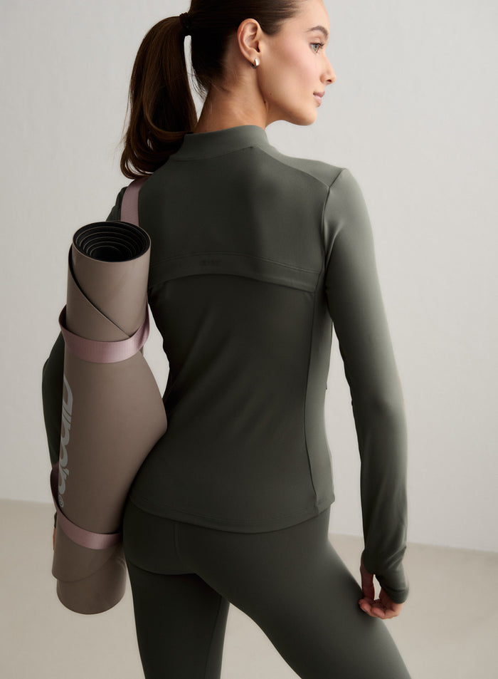 Ivy Sense Tights & Zip Jacket Set