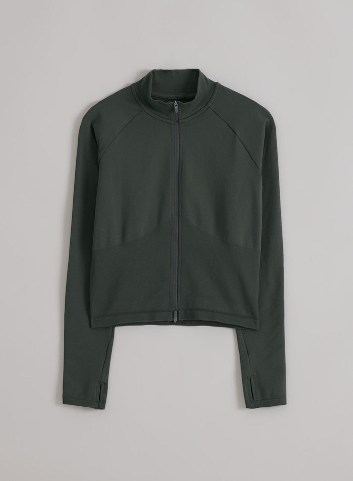 Ivy Shape Seamless Zip Jacket