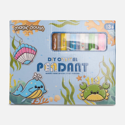 Kids Diy Gel Painting Set-Marine Design Art Activity