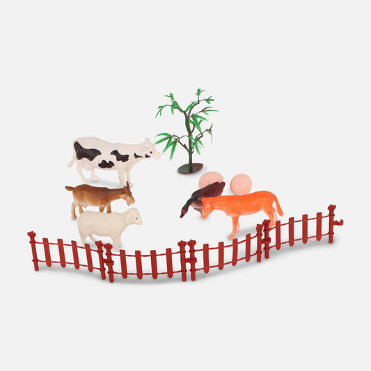 Kids Farm Animal Toy Set