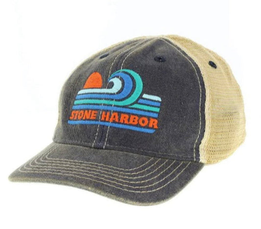 Kids Stone Harbor Trucker Wave Hat