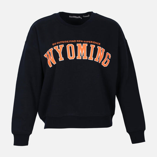 LADIES FLEECE OVERSIZED SWEATERSHIRT