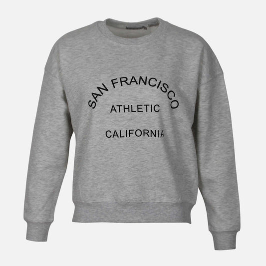 LADIES FLEECE OVERSIZED SWEATERSHIRT