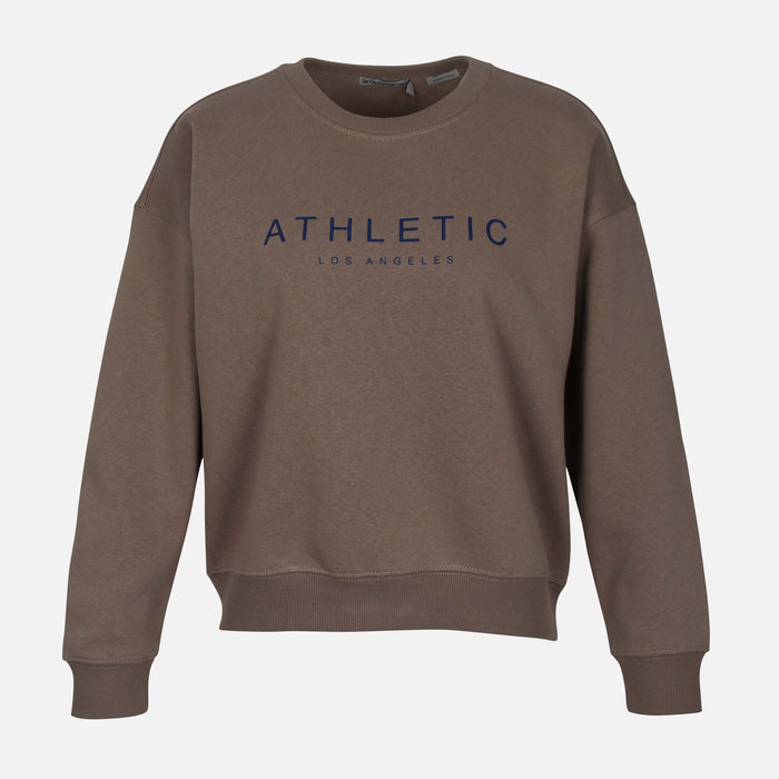 LADIES FLEECE OVERSIZED SWEATERSHIRT