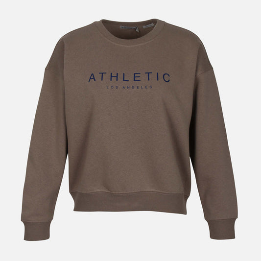 LADIES FLEECE OVERSIZED SWEATERSHIRT