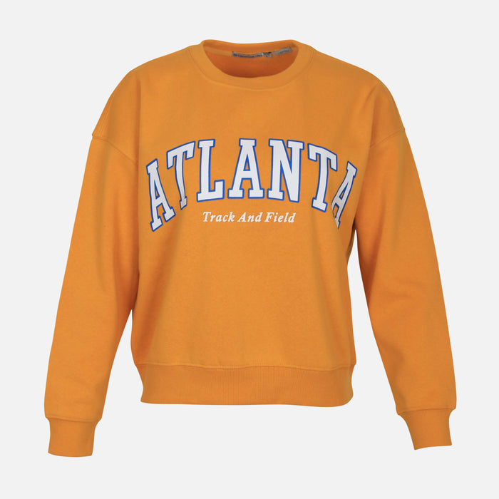LADIES FLEECE OVERSIZED SWEATERSHIRT