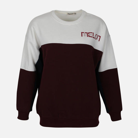 LADIES FLEECE SWEATERSHIRT