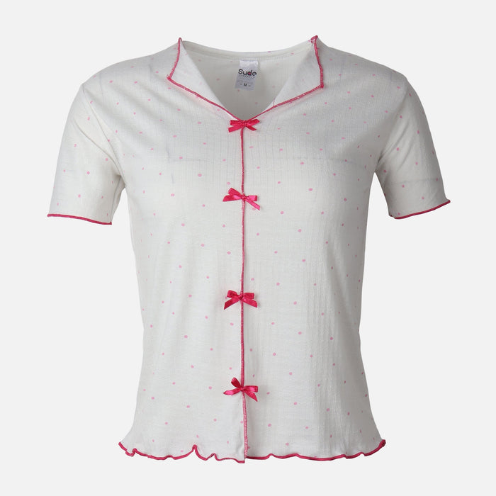Ladies Pajama 2 Pieces Set