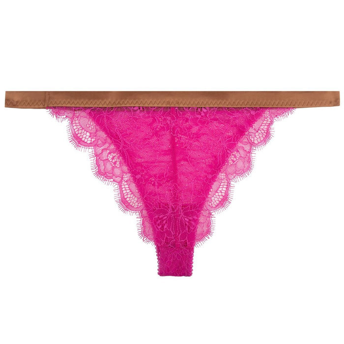 pink lace lingerie