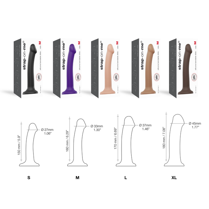 Medium Silicone Bendable Dildo