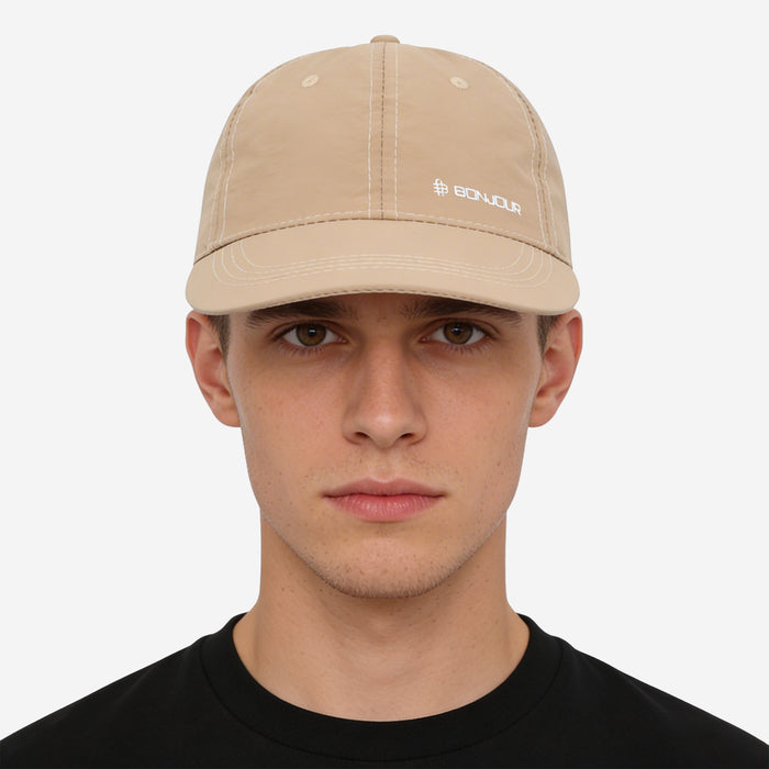 Men Adjustable sports cap (Beige)