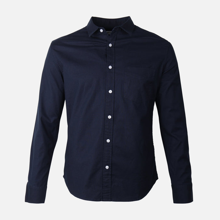 MEN BASIC LONG SLEEVE OXFORD SHIRT