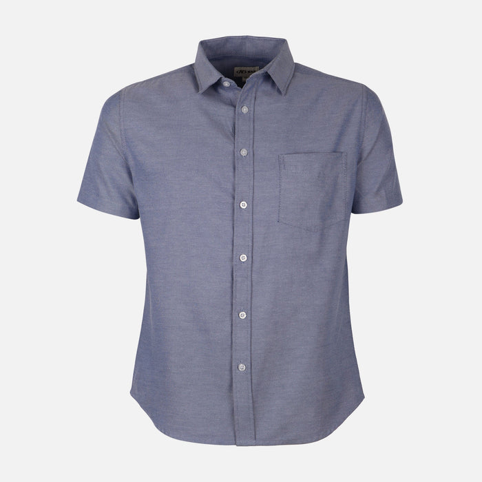 Men Basic Oxford Short Sleeve Shirt