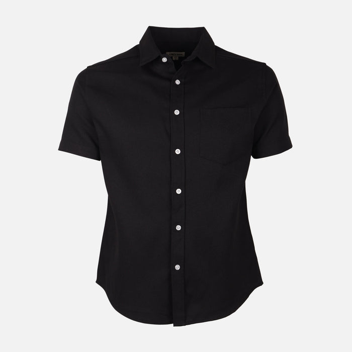 Men Basic Oxford Short Sleeve Shirt