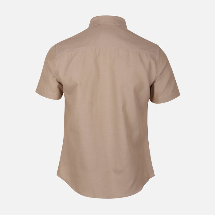 Men Basic Oxford Short Sleeve Shirt