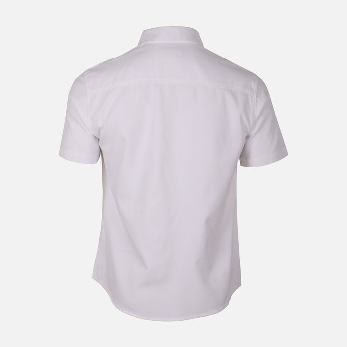 Men Basic Oxford Short Sleeve Shirt