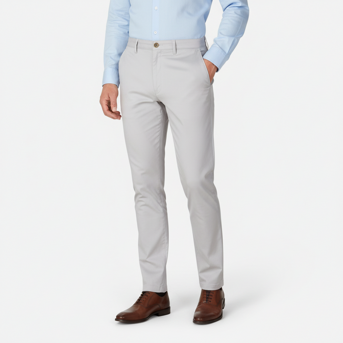 Men Cross Pocket Chino Pants