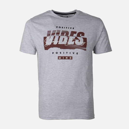 Men Graphic T-Shirt Round Neck
