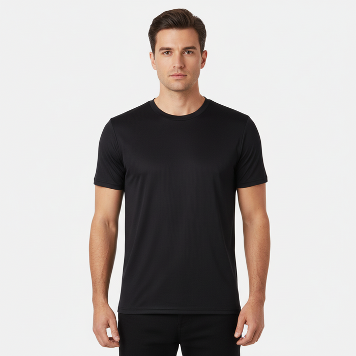 Men Sports T-Shirt Round Neck