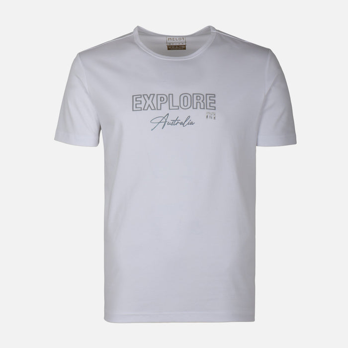 MEN T-SHIRT ROUND NECK REGULAR FIT