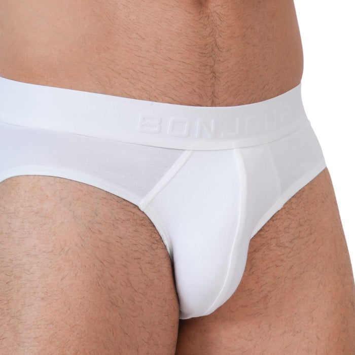 Men’s Bamboo Brief – Ultra Soft, Odour Free White (Pack of 1)