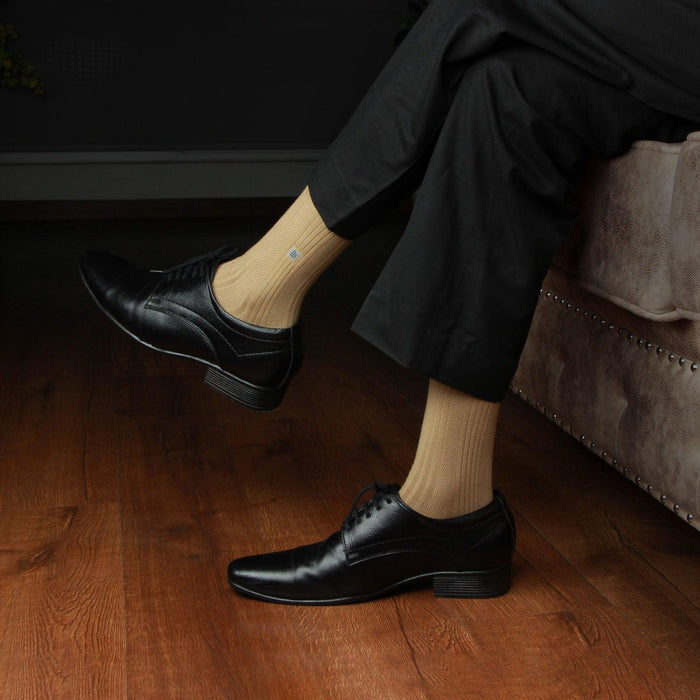 Premium Green or Khaki Formal Socks