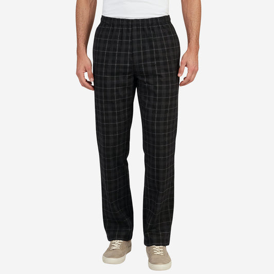 Men’s Cotton Printed Pyjama (Black)