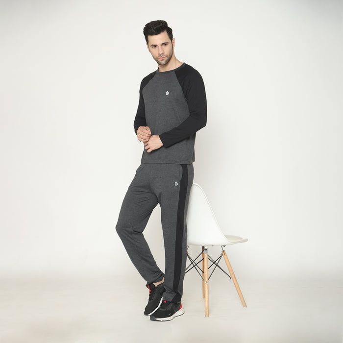 Men's Cotton Solid  Loungewear - Anthara Mill