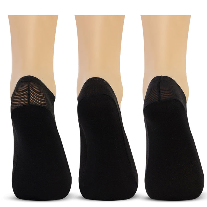 Men’s Low-Cut Ankle Black Socks (Pack of 3)