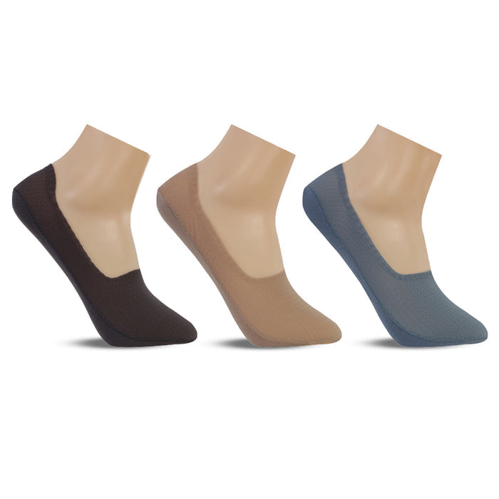 Men’s Low-Cut Invisible Ankle Socks (Pack of 3)