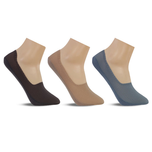 Men’s Low-Cut Invisible Ankle Socks (Pack of 3)
