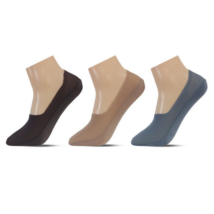 Men’s Low-Cut Invisible Ankle Socks (Pack of 3)