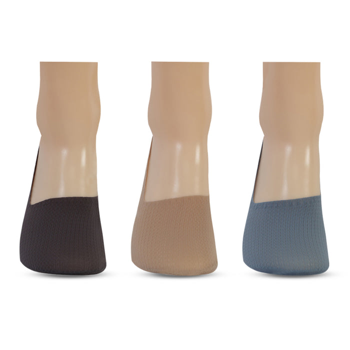 Men’s Low-Cut Invisible Ankle Socks (Pack of 3)