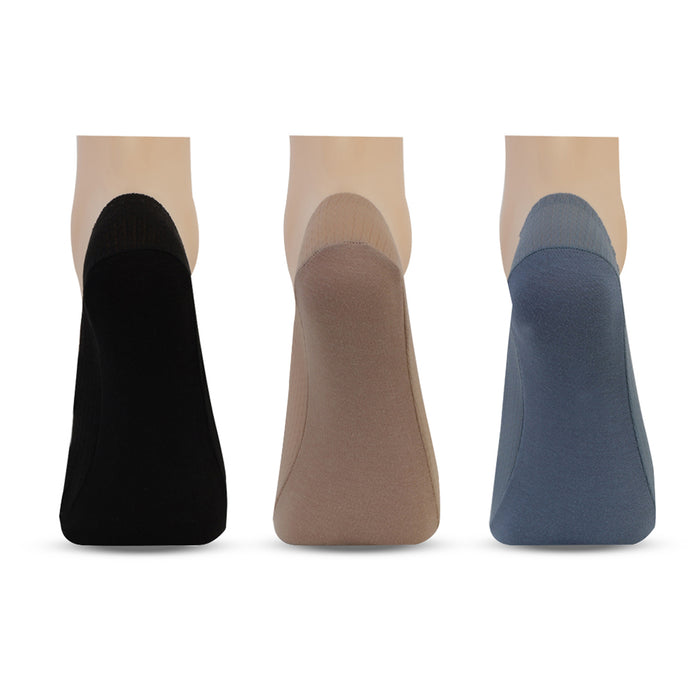 Men’s Low-Cut Invisible Ankle Socks (Pack of 3)