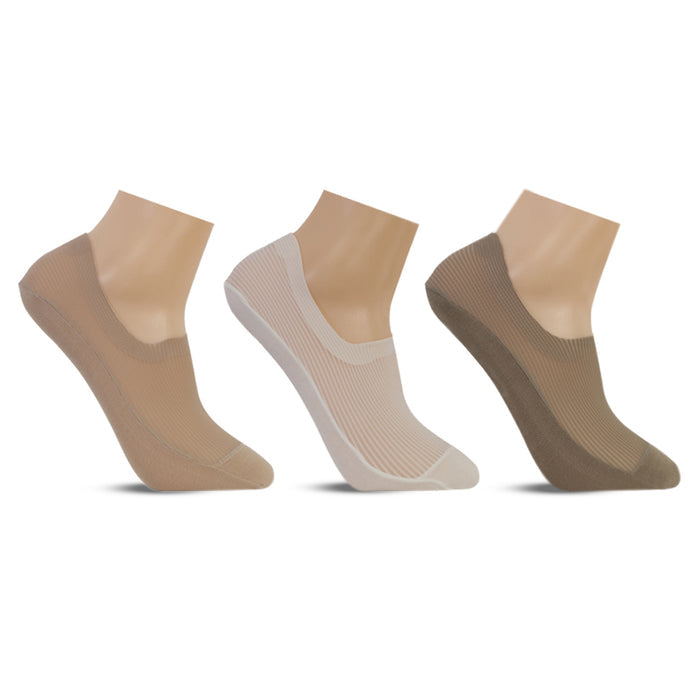 Men’s Low-Cut No Show Ankle Socks (Pack of 3)