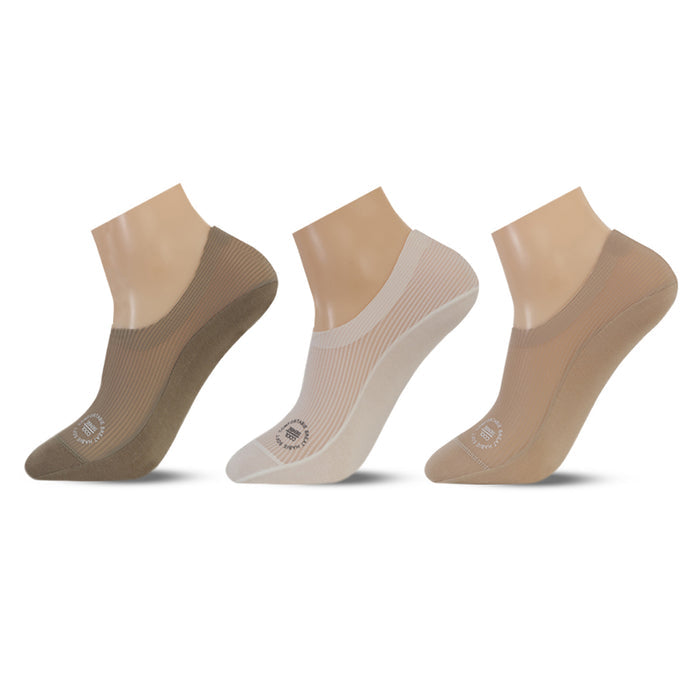 Men’s Low-Cut No Show Ankle Socks (Pack of 3)