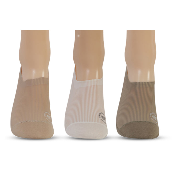 Men’s Low-Cut No Show Ankle Socks (Pack of 3)
