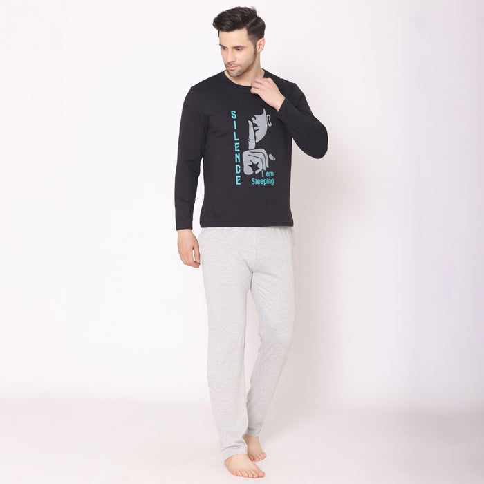 Men's Regular Fit Casual Lounge Wear /Nightwear Set