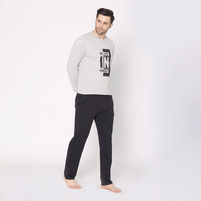 Men Tee Pajama Set