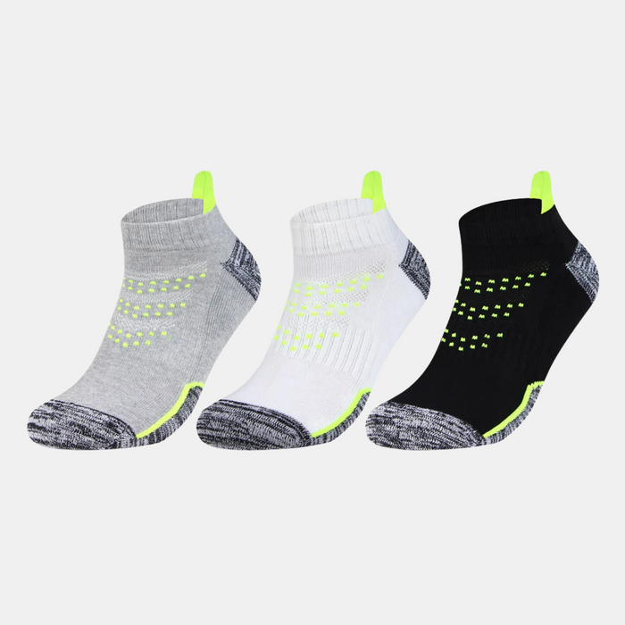 Men's Secret Length Terry Sports Socks- Pack Of 3