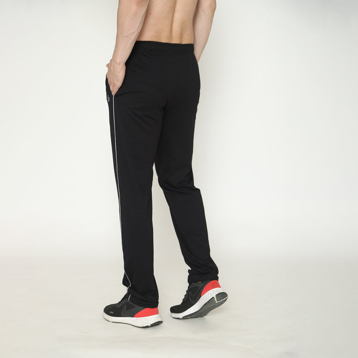 Men's Solid Track Pants - Black