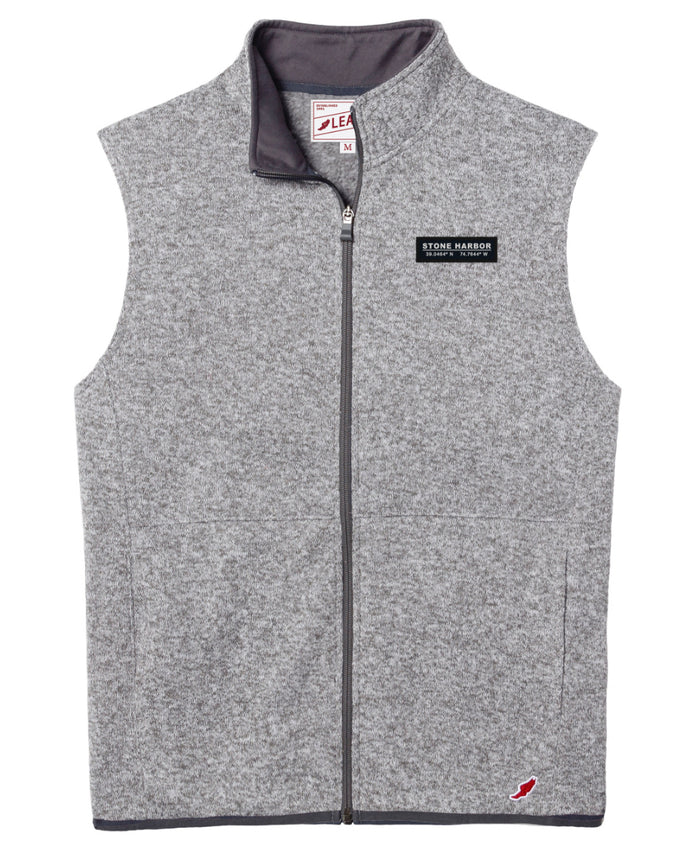 Men's Stone Harbor Saranac Vest - Nimbus Grey