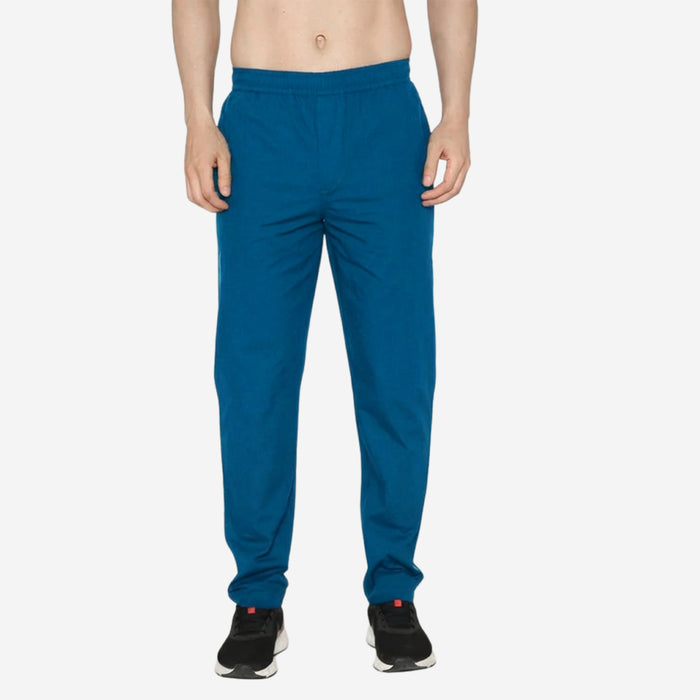 Men's Woven Solid Lower (Strong Blue) - Pack of 1