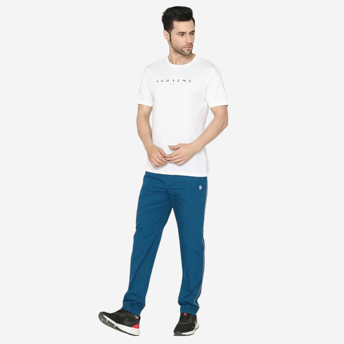 Men's Woven Solid Lower (Strong Blue) - Pack of 1