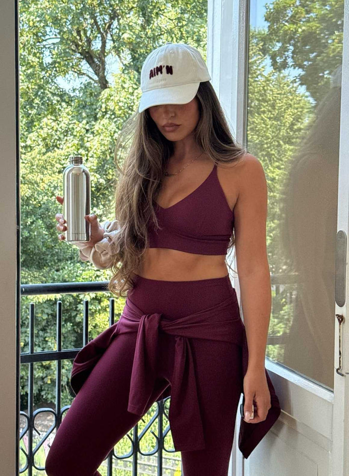 Merlot Sense Strap Bra
